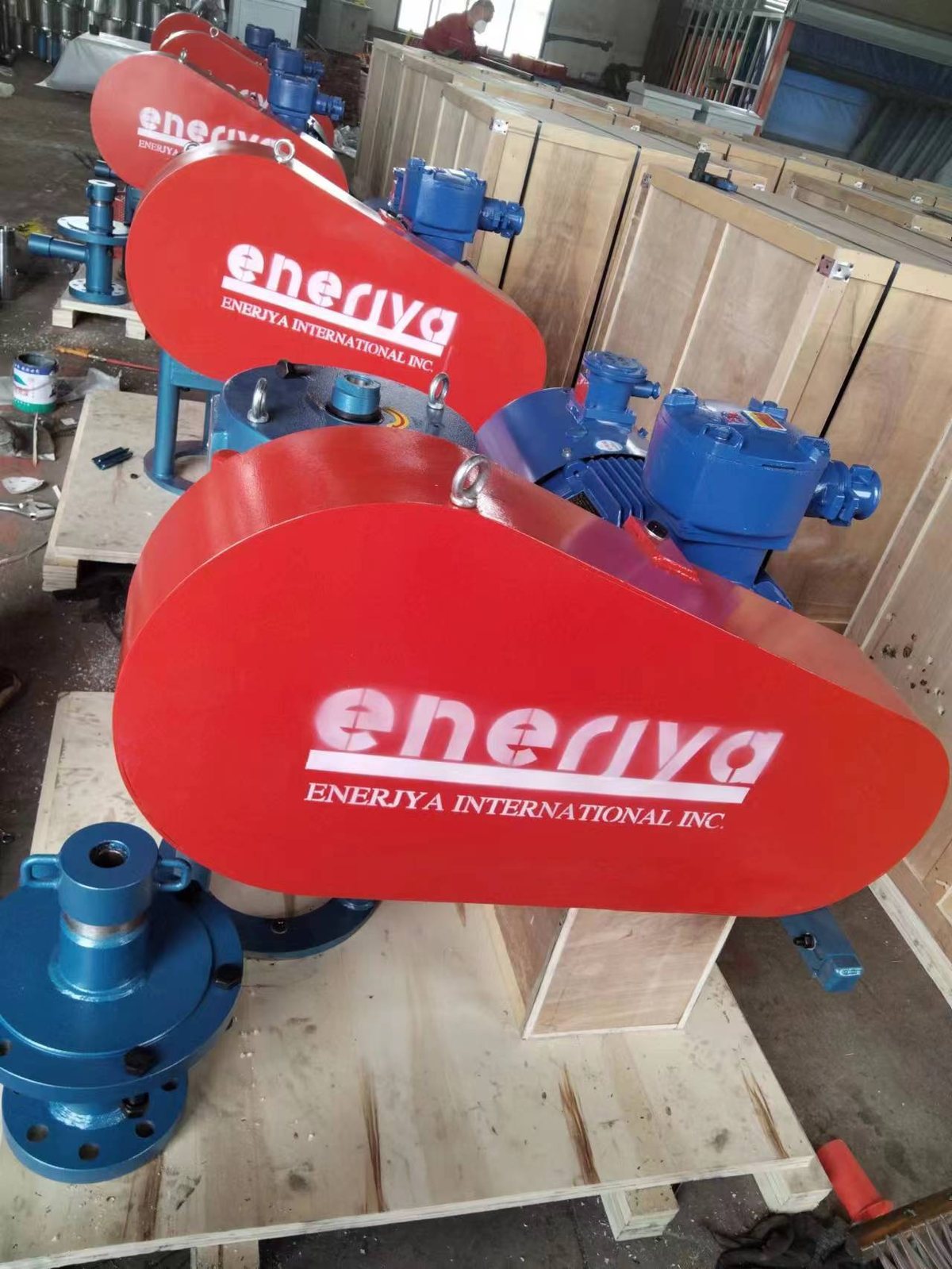 Enerjya branded field equipment